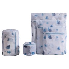 Luneon 時尚衣物洗衣袋5件組, 1套, 綠葉