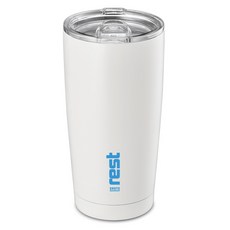 ERSTEBAHNHOF REST 保溫杯, 1個, 雪花白, 600ml