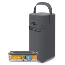 加拿大 Pet Genie 寵物鎖便桶, 1個, 1個裝, 灰色