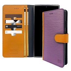 KKAMITTO Essential 撞色天然牛皮日記本式手機殼