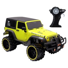 마이스토 1:16 지프 웽글러 루비콘 2.4GHz 무선조종 오프로드 RC카, 옐로우, 1개