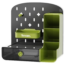 bebehome 洞洞板文具小物分類收納盒, 1個, 黑色