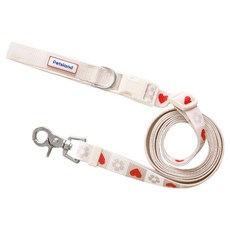 펫츠랜드 반려동물 하트팝 핸즈프리 리드줄, 바닐라크림, 1개