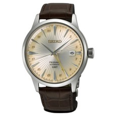 SEIKO 精工 PRESAGE GMT 金面調酒師機械錶 SSK041J1/4R34-00J0J