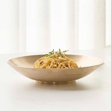 Nothyang 韓式傳統銅器(Bangjja Yugi)沙拉碗, 1個, 金色