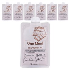BOBSNU One Meal蛋白奶昔 巧克力口味, 7個, 40g