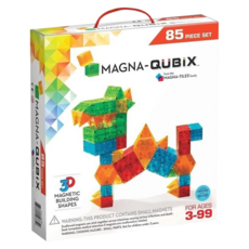 MAGNA-TILES Qubix 磁力積木 85片, 1套, 混和顏色