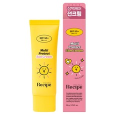 레시피 장벽케어 선크림 SPF50+ PA++++, 50g, 1개