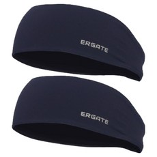 Allgate 無縫超輕量運動髮帶 涼感頭帶, 2個, 海軍藍