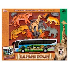 THINK Toys 野生動物園之旅套組, 1套, 混合顏色