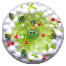 Emily slime 吼, 1個, 白色艾默思, 250g