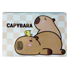 CAPYBARA 卡比巴拉 手提易撕素描本 款式隨機, 1個, 20片, 9K