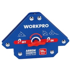 WORKPRO 開關式焊接磁鐵 50LBS, 1個, WP232057