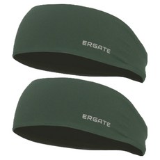 Allgate 無縫超輕量運動髮帶 涼感頭帶, 2個, 卡其色