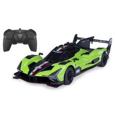 RASTAR 星輝 1 : 24 藍寶堅尼 SC63 LMDH 遙控車 10160, 綠色, 1個