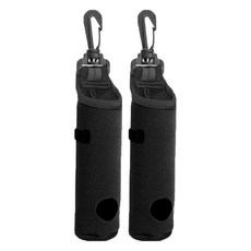 FIRST FIT 輕量3球高爾夫球袋, 2個, 黑色