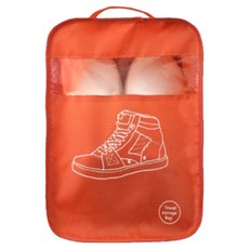 MS公司 簡約鞋袋, 1個, 橘色
