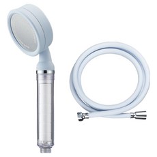 Dr.WATER SHOWER HEAD Tone & Shower 過濾蓮蓬頭 + 1.5m軟管組, 1套, 空氣藍