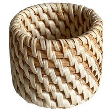 쇼핑153 테이블 냅킨 링 홀더 5 x 4 cm, 01 화이트, 1개, 1개입