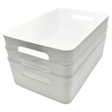 HIMARAYA 軟質收納整理箱, 白色, 3個