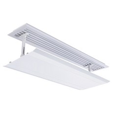 통근창고 가리막 길이조절 에어컨 바람막이 화이트타입2 80 x 45 cm, 1개