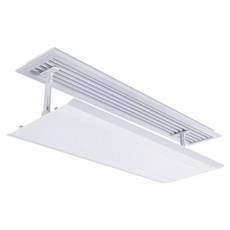 통근창고 가리막 길이조절 에어컨 바람막이 화이트타입7 130 x 30 cm, 1개