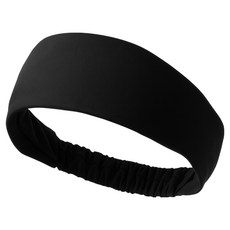 곰지홈 기능성 스포츠 헤어밴드, 다크 블랙, 1개
