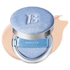 BANILA CO 芭妮蘭 Covericious 極致淨白氣墊粉餅 丹寧版 14g, 21 玫瑰色, 1個