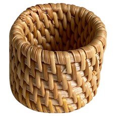 쇼핑153 테이블 냅킨 링 홀더 5 x 4 cm, 03 브라운, 1개, 1개입