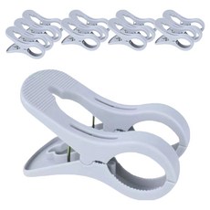 With Home 雙層棉被曬衣夾 大型, 10個, 灰色