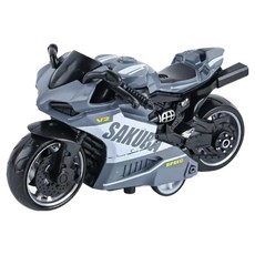 Daily On模型摩托車壓鑄玩具, 1個, 黑色