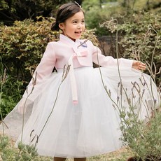 女童款飄逸芭蕾韓服