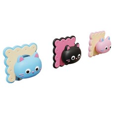 Theia 低噪音門防撞墊 3件組 A+B+C款, 1套, 混色