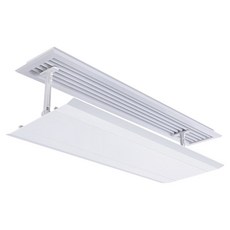 통근창고 가리막 길이조절 에어컨 바람막이 화이트타입9 150 x 30 cm, 1개