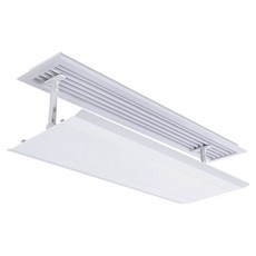 통근창고 가리막 길이조절 에어컨 바람막이 화이트타입3 90 x 45 cm, 1개