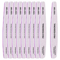 OON 프로페셔널 워터 드롭 퍼플 코어 파일, 10개