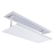 통근창고 가리막 길이조절 에어컨 바람막이 화이트타입4 100 x 45 cm, 1개