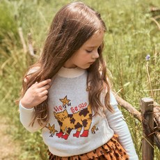 LIEBELLO 兒童星喵配色背心