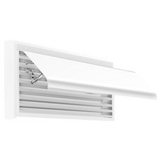 통근창고 부착형 무타공 에어컨 바람막이 화이트타입7 130 x 20 cm, 1개