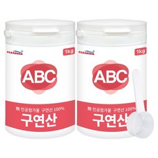 ABC清潔劑 檸檬酸, 2個, 1kg