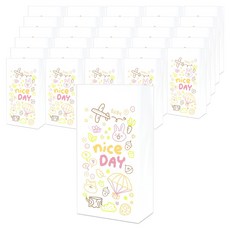 Nows Happy Nice Day 方底袋 002, 1000個, 寬 150mm x 深 90mm x 高 285mm