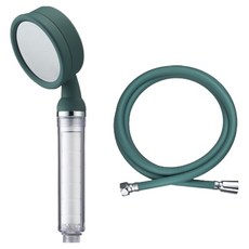 Dr.WATER SHOWER HEAD Tone & Shower 過濾蓮蓬頭組 2m, 植物綠, 1套