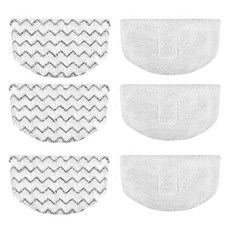 WonderfulPlace Bissell 蒸氣清潔機相容纖巧豪華型頑固汙漬 + 一般型濕拖布組, 單一商品, 3套