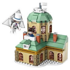 名偵探柯南 Qman積木 銀色翅膀的幽靈小偷 K20706, 1個, 混合色