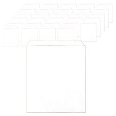 Naus 白色禮物包裝袋 001, 1000個, 180 x 200 mm