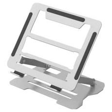 루피 데일리 노트북거치대 A타입, 실버, 1개