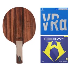 Omega Tour ST 桌球拍 + Ventus Regular Alpha Blue + Hexer Pro 1 桌球膠皮組合, 1套, 單一商品