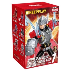 KEEPPLAY 奇妙積木 漫威積木索爾公仔, 1個