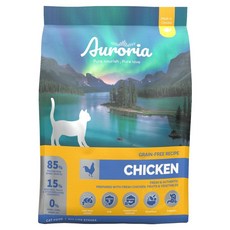 Auroria 極光 全齡貓無穀乾糧, 5.44kg, 1個, 雞肉