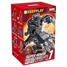 KEEPPLAY 奇妙積木 漫威積木 獵鷹與酷寒戰士 公仔, 1個